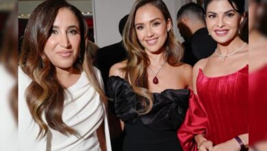 Jacqueline Fernandez’s Star-Struck Moment With Jessica Alba
